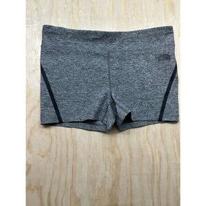 North Face Tight‎ Shorts Heather Gray Large Pulse Active Dynamix Women’s